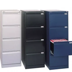 DPJ Workspace Archivschrank Filing mit 4 Hängeregistern 41,3 cm breit