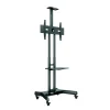 DPJ Workspace Bildschirm-Stativ Floorstand Basic 150 - Mit Ablage & Kamerahalter