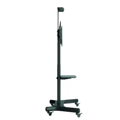 DPJ Workspace Bildschirm-Stativ Floorstand Basic 150 - Mit Ablage & Kamerahalter