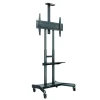 DPJ Workspace Bildschirm-Stativ Floorstand Basic 180 - Mit Ablage & Kamerahalter