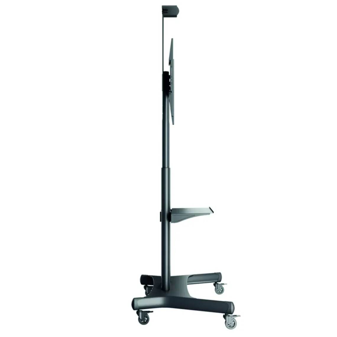 DPJ Workspace Bildschirm-Stativ Floorstand Basic 180 - Mit Ablage & Kamerahalter