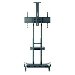 DPJ Workspace Bildschirm-Stativ Floorstand Basic 180 - Mit Ablage & Kamerahalter