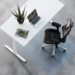 DPJ Workspace Bodenschutz für weiche Böden - Transparent, mit Noppen