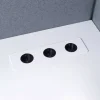 DPJ Workspace Einbausteckdose Slim 3