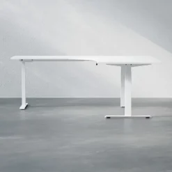 DPJ Workspace Höhenverstellbarer Eckschreibtisch - Premium
