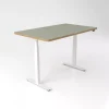 DPJ Workspace Höhenverstellbarer Schreibtisch Premium Plus - Linoleum, 120x70 cm
