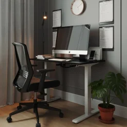 DPJ Workspace Höhenverstellbares Schreibtischgestell ECO - Mit Kurbel