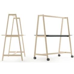 DPJ Workspace Hoher Projekttisch Nova Wood - HPL