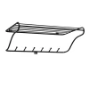 DPJ Workspace Hutablage Hat Rack