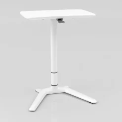 DPJ Workspace Kleiner höhenverstellbarer Schreibtisch - Mit Gasfeder