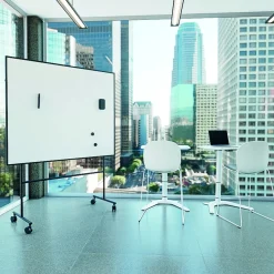 DPJ Workspace Kleiner höhenverstellbarer Schreibtisch - Mit Gasfeder
