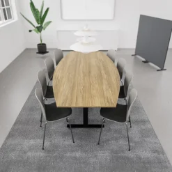 DPJ Workspace Konferenztisch SET 8 Personen - Agenda + Profim Noor