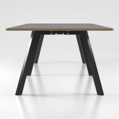 DPJ Workspace Konferenztisch/Projekttisch Viggo Linoleum - 73 cm hoch