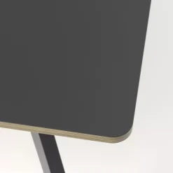 DPJ Workspace Konferenztisch/Projekttisch Viggo Linoleum - 90 cm hoch