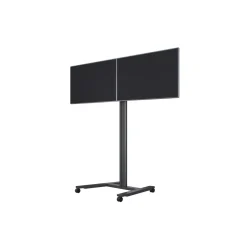 DPJ Workspace M Public Display Stand 180 HD Dual Black