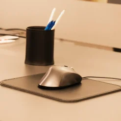 DPJ Workspace Mauspad Fokusera - Leder, 23x20 cm