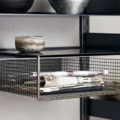 DPJ Workspace Metallkörbe für Wandregal Fari - SET