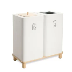 DPJ Workspace Mülleimer Arkad Duo - Mit Stativ