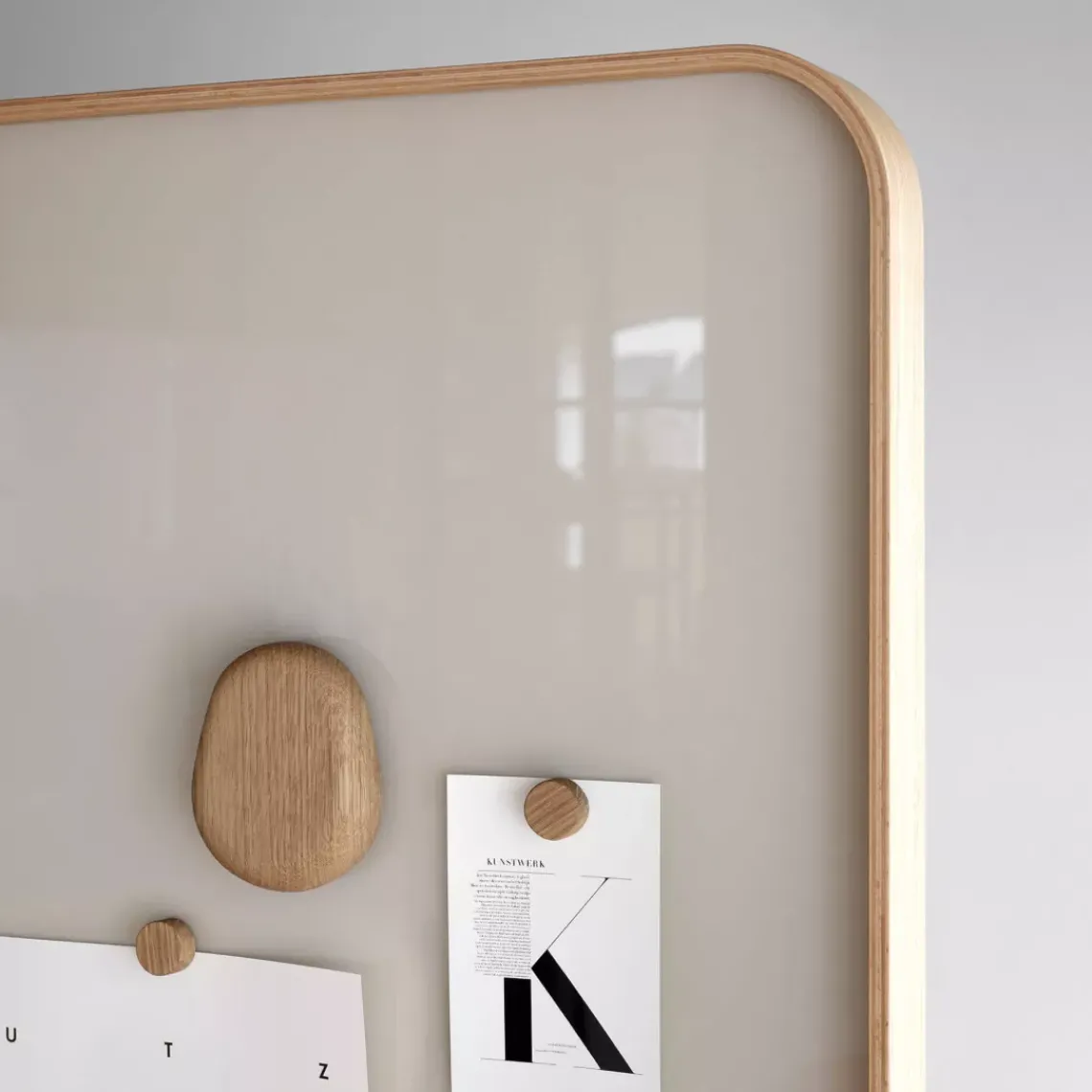 DPJ Workspace Mobile Glastafel Frame Mobile - Doppelseitig