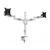 DPJ Workspace Monitorarm M VESA Deskmount Officeline Dual White