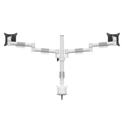 DPJ Workspace Monitorarm M VESA Deskmount Officeline Dual White