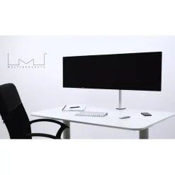 DPJ Workspace Monitorarm M VESA Deskmount Officeline Dual White