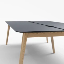 DPJ Workspace Projekttisch Nova Wood - HPL