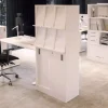 DPJ Workspace Prospekthalter/Schrank - Mit Schiebetüren