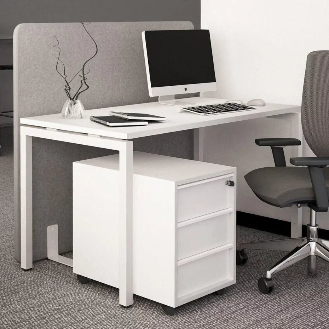 DPJ Workspace Rollcontainer Nova - 3 Schubladen