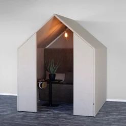 DPJ Workspace Schallabsorbierender Raum The Hut - Mit Vorderwand