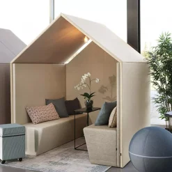 DPJ Workspace Schallabsorbierendes Sofa The Hut