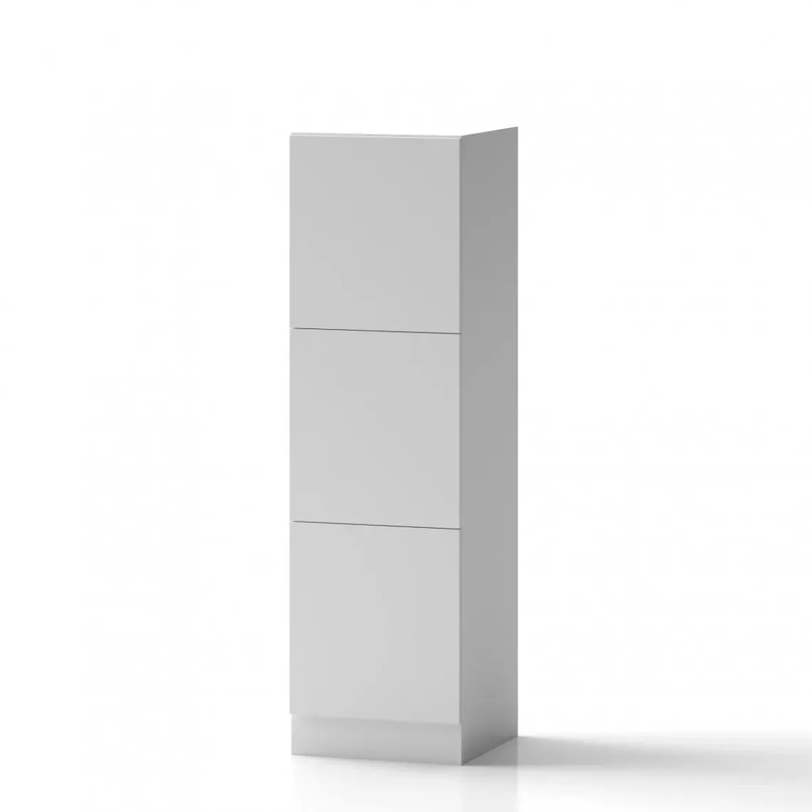 DPJ Workspace Schließschrank mit 3 Türen - 50 cm breit