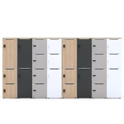 DPJ Workspace Schrank Choice - 3 Türen & Briefeinwürfe