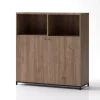 DPJ Workspace Schrank Crito extra-breit - Mit Türen, 2 offene Fächer