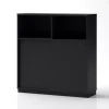 DPJ Workspace Schrank Crito extra-breit - Mit Schiebetüren, 2 offene Fächer