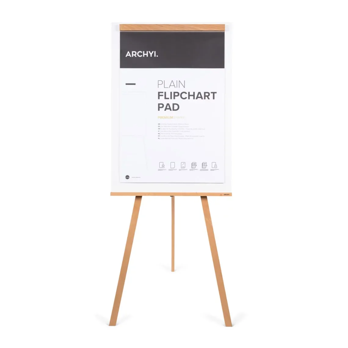 DPJ Workspace Schreibtafel Angolo - Auf Dreibeinstativ