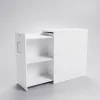 DPJ Workspace Seitenschrank Tower - 2 Regalböden, Links