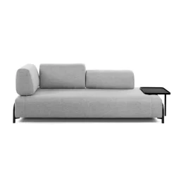 DPJ Workspace Sofa C.O - 3-Sitzer, mit Tablett