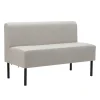 DPJ Workspace Sofa Natur - 2-Sitzer