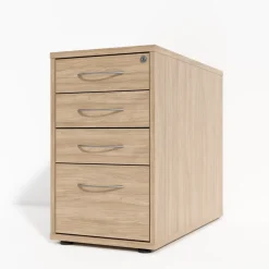 DPJ Workspace Standcontainer Modea - 3 Schubladen, 1 Hängeregister, 80 cm tief