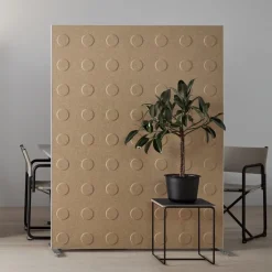 DPJ Workspace Stellwand Alumi Dot