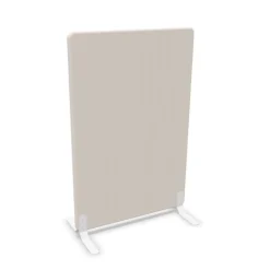 DPJ Workspace Stellwand ScreenIT A30 - Mit Ziernaht, Runde Ecken