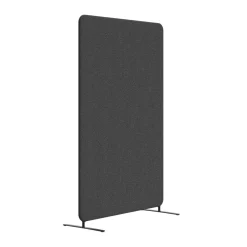 DPJ Workspace Stellwand Softline 50 - Komplettpaket mit schwarzen Standfüßen
