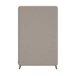 DPJ Workspace Stellwand Softline 30 - Komplettpaket mit schwarzen Standfüßen