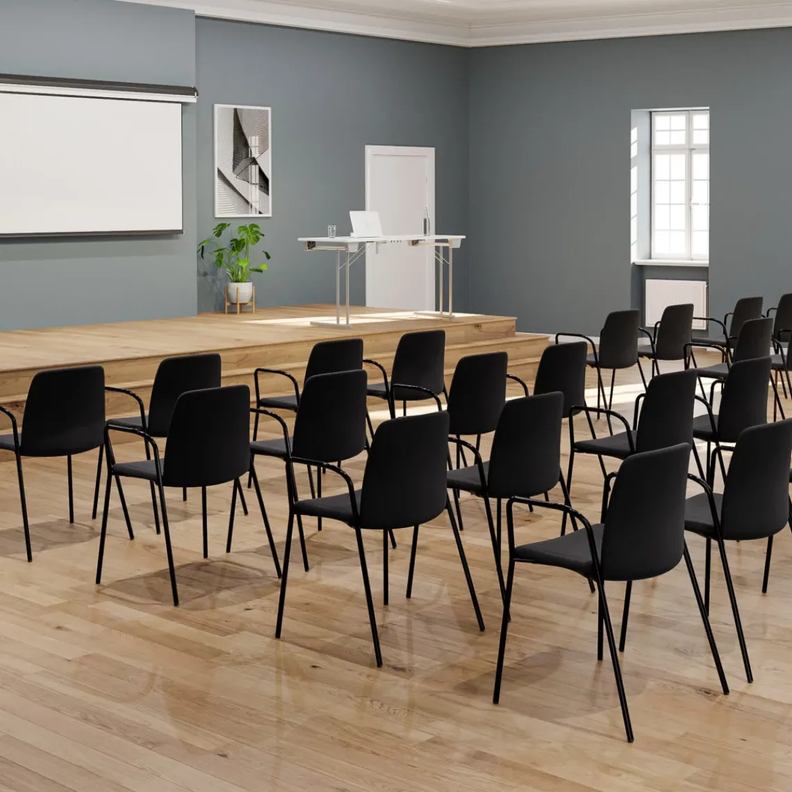 DPJ Workspace Stuhl Choice - Komplett gepolstert