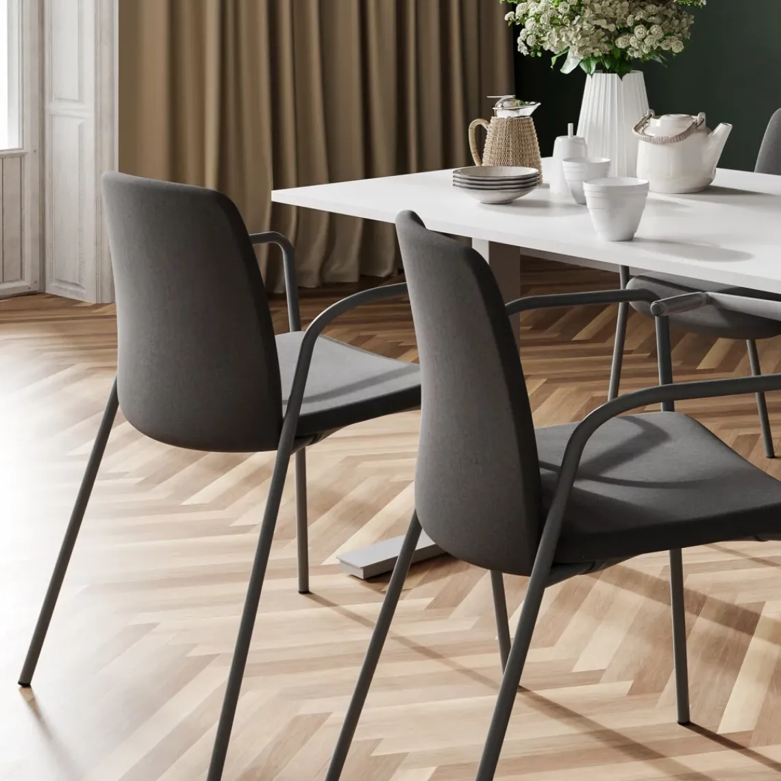 DPJ Workspace Stuhl Choice - Komplett gepolstert