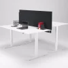 DPJ Workspace Tischtrennwand Calm - Komplettpaket mit Tischbeschlägen