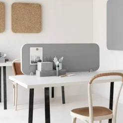 DPJ Workspace Tischtrennwand Mood Fabric Table