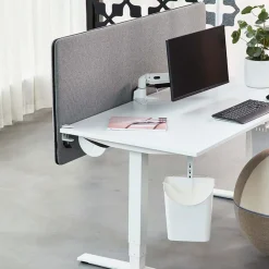DPJ Workspace Tischtrennwand ScreenIT A30 - Mit Reißverschluss, 65 hoch