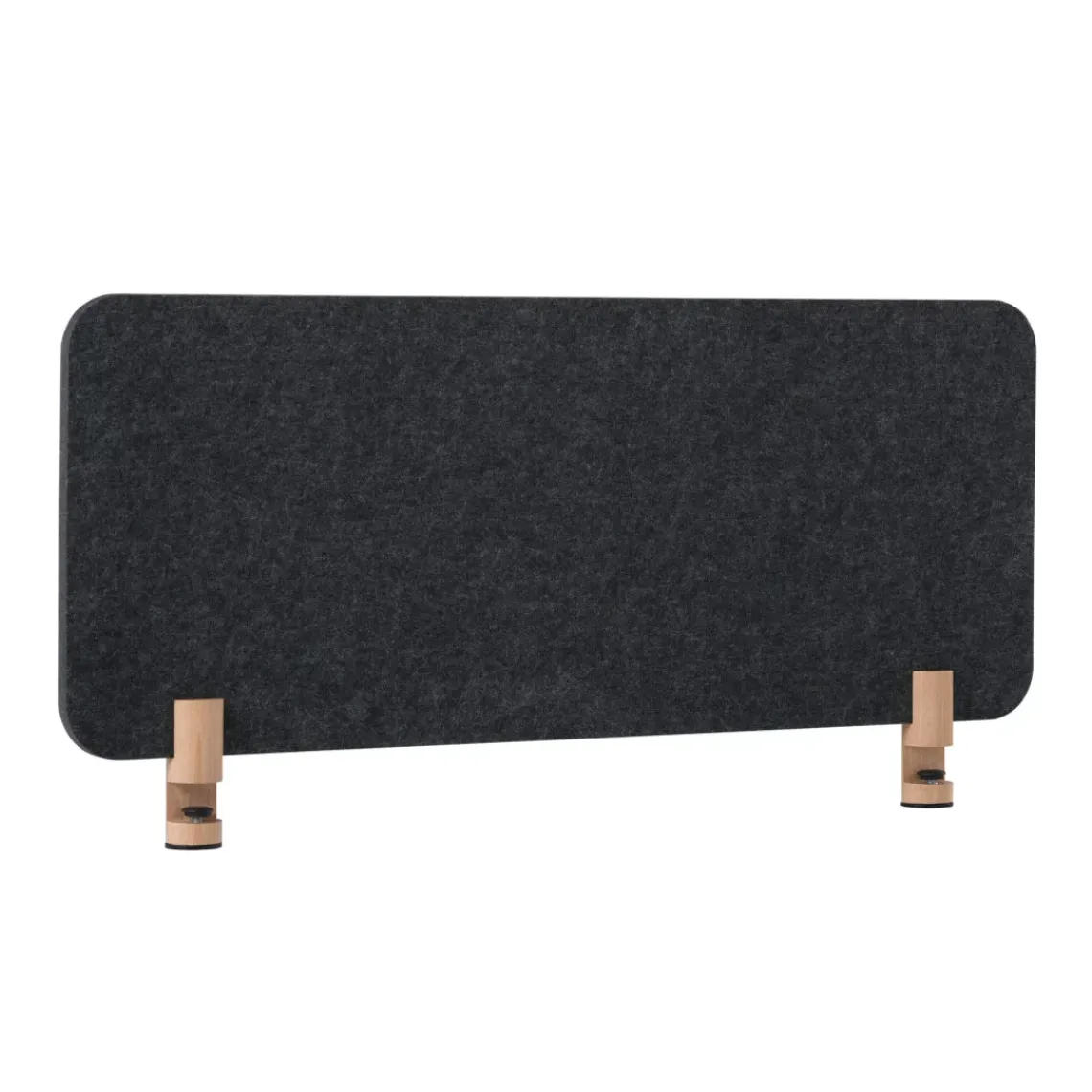 DPJ Workspace Tischtrennwand Sculpo - Komplettpaket mit Tischbeschlägen